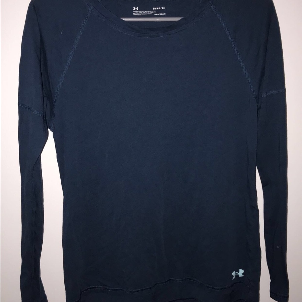 Navy under armour long sleeve